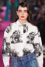 MSGM 2020-21年秋冬ウィメンズコレクション - サイケデリックなロマンチスト｜写真22