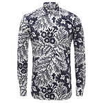 アレキサンダー・マックイーンの花柄メンズシャツ＆ピンストライプのブルゾン、伊勢丹新宿店で｜写真1