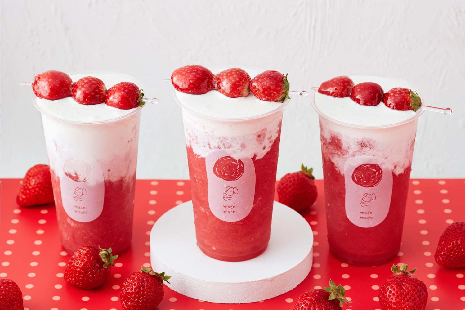 ルミネ｜“神のチーズティー”専門店「マチマチ」いちご飴＆塩キャラメルバナナの新作チーズティー