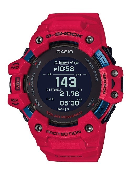 G-SHOCKから心拍計＆GPS機能搭載の新作「GBD-H1000」アプリで