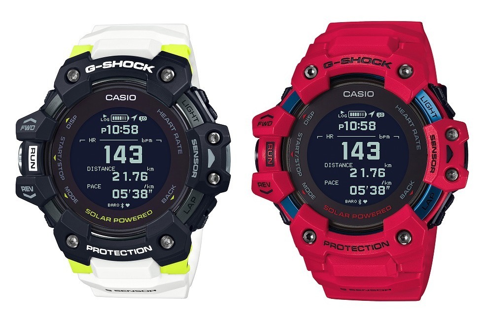 G-SHOCK デジタル腕時計 心拍数測定 初号機の角型フォルムに心拍計測機能を搭載した“G-SHOCK” | CASIO