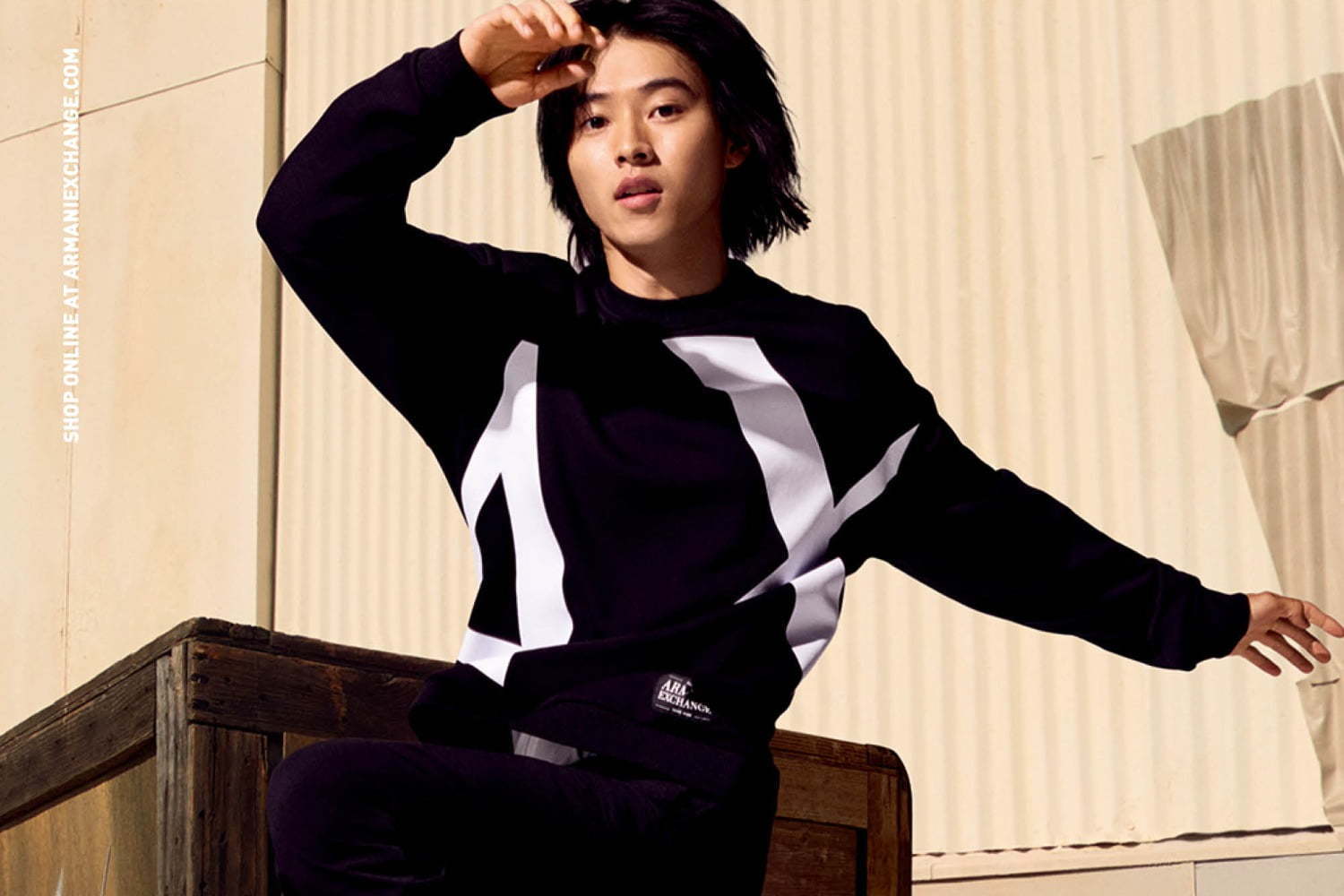 キャンペーンビジュアル｜山﨑賢人が着こなす、A|X アルマーニ エクスチェンジ2020年春夏の新作