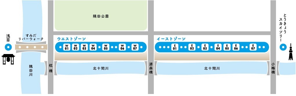 「東京ミズマチ」浅草～東京スカイツリー間、隅田川沿いの高架下商業施設に全14店舗 - 新連絡橋も開通｜写真14