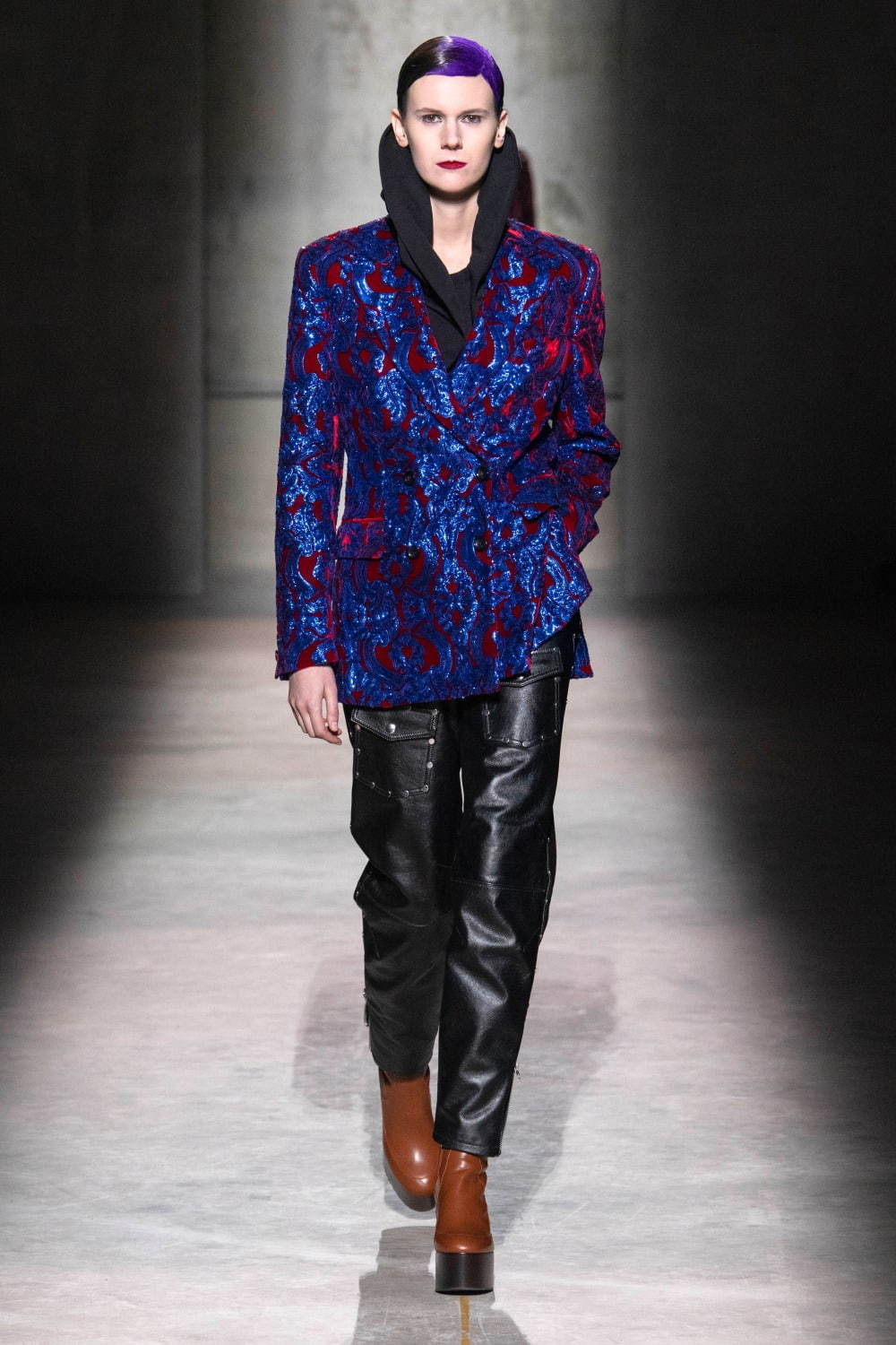 DRIES VAN NOTEN マフラー 21aw ドリス ドリスヴァンノッテン ドリス ヴァン ノッテン（Dries Van Noten）が2025-26秋冬