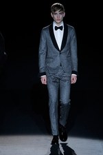 グッチ 2013-14年秋冬メンズコレクション - フォーマルとインフォーマルを自由にミックス｜写真35