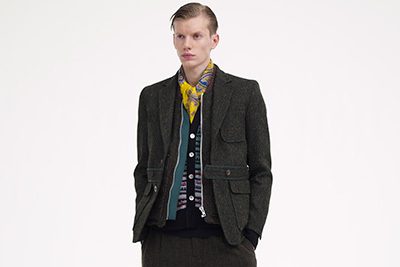 sacai 2013-14年秋冬メンズコレクション - クラシックスタイルを 