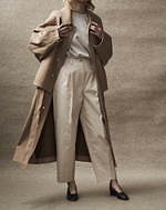 ジャケット・アウター YOKE 3WAY SHARE COAT yoke 3WAY BAL COLLAR SHARE COAT・BEIGE - メルカリ