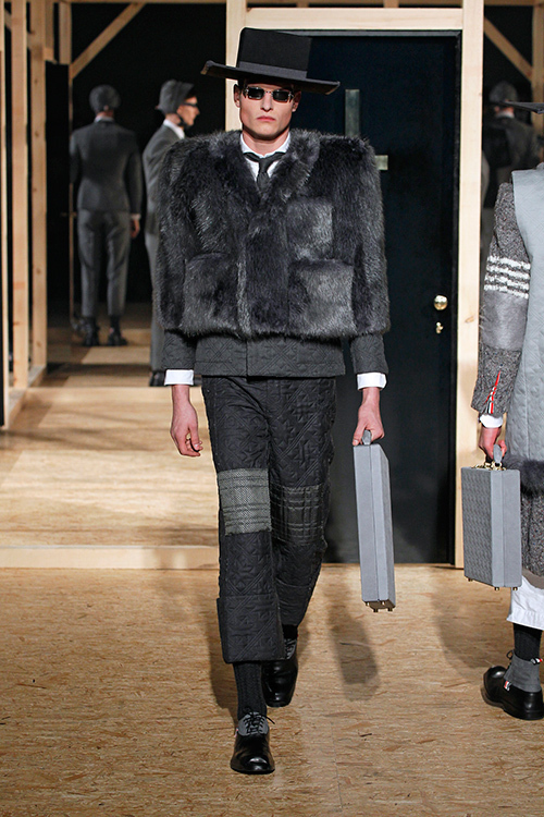 トム ブラウン(THOM BROWNE) 2013-14年秋冬メンズコレクション  - 写真1