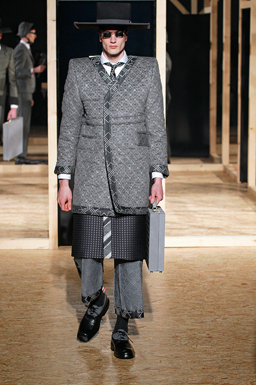 トム ブラウン(THOM BROWNE) 2013-14年秋冬メンズコレクション シルエット - 写真5