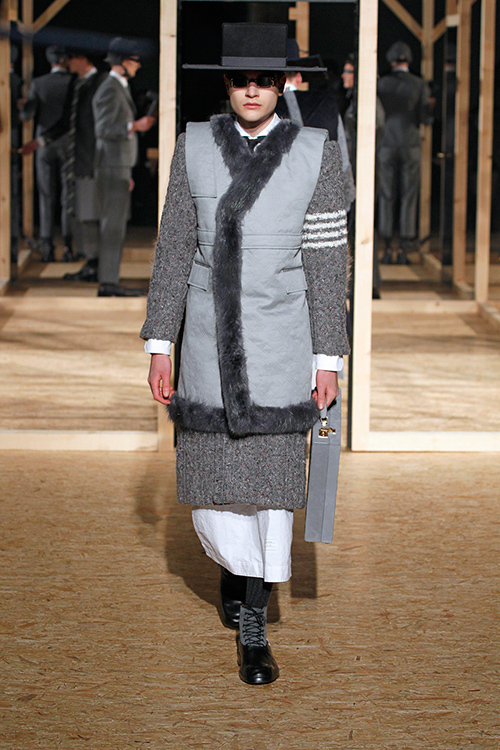 トム ブラウン(THOM BROWNE) 2013-14年秋冬メンズコレクション シルエット - 写真7