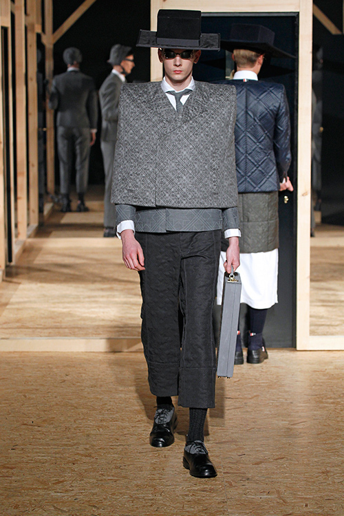 トム ブラウン(THOM BROWNE) 2013-14年秋冬メンズコレクション シルエット - 写真8