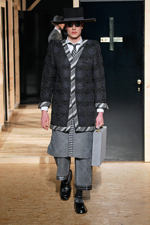 トム ブラウン(THOM BROWNE) 2013-14年秋冬メンズコレクション シルエット - 写真9