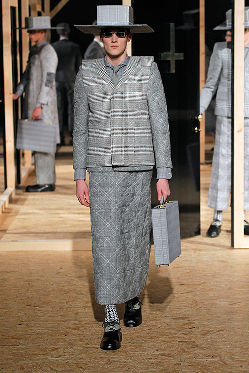 トム ブラウン(THOM BROWNE) 2013-14年秋冬メンズコレクション シルエット - 写真24