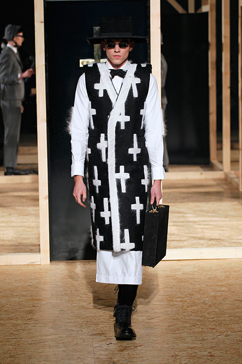 トム ブラウン(THOM BROWNE) 2013-14年秋冬メンズコレクション シルエット - 写真34
