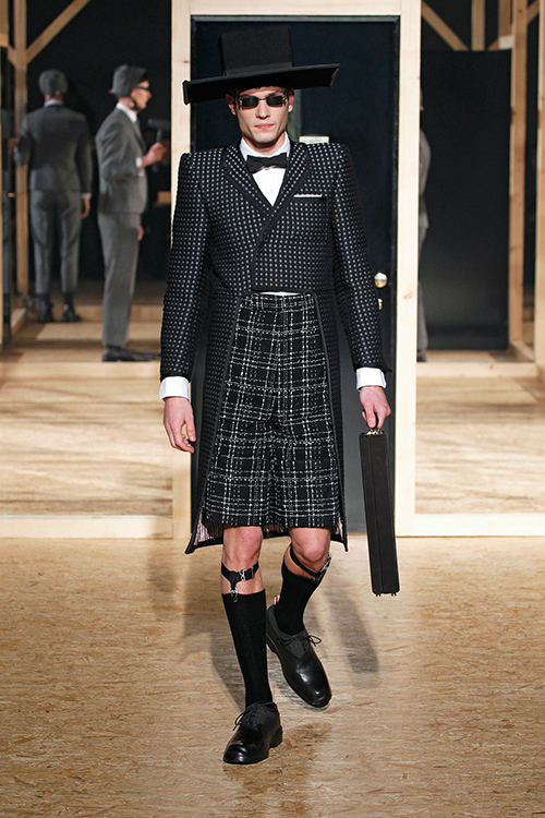 トム ブラウン(THOM BROWNE) 2013-14年秋冬メンズコレクション シルエット - 写真35