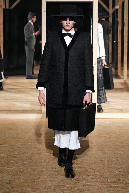 トム ブラウン(THOM BROWNE) 2013-14年秋冬メンズコレクション シルエット - 写真36