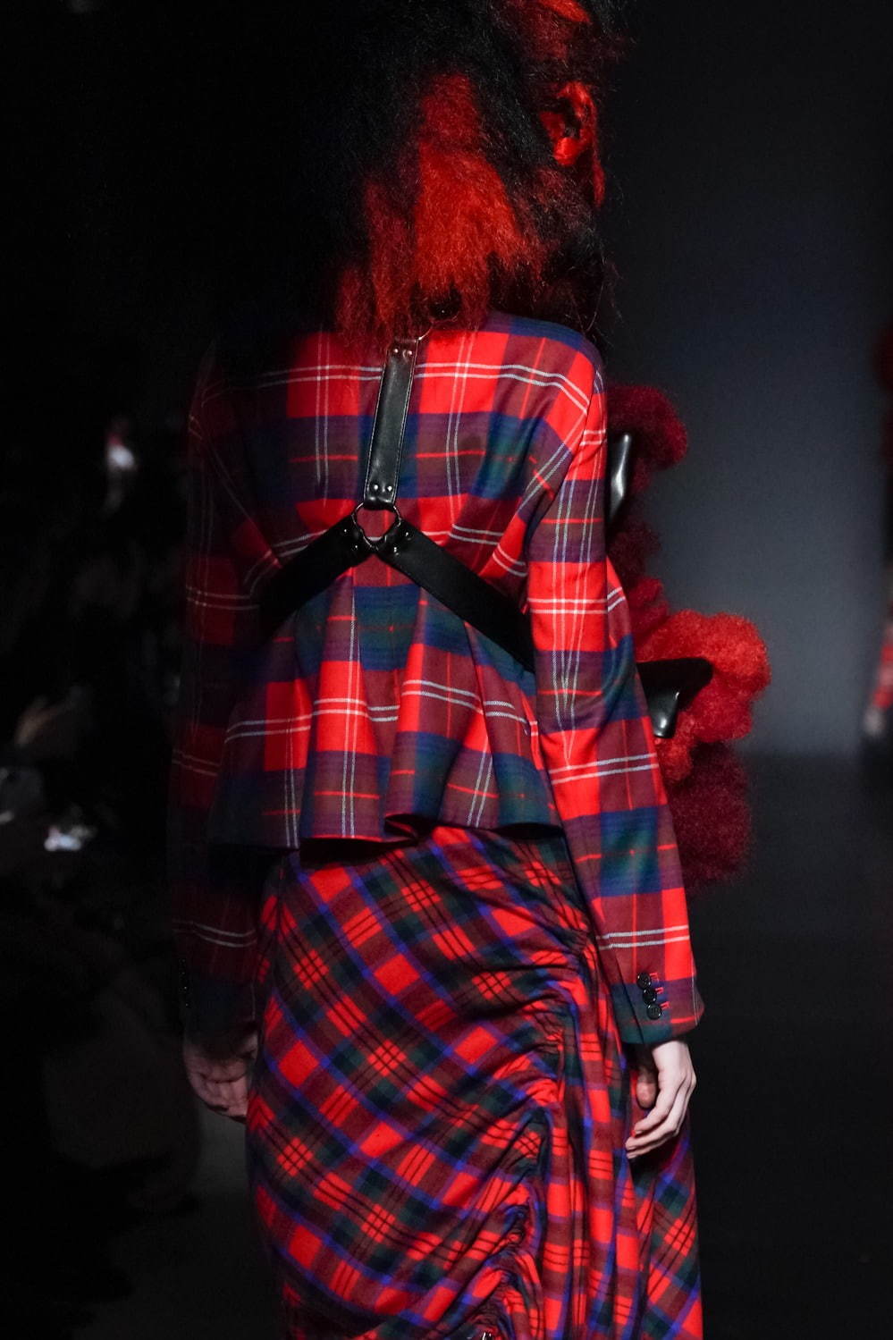 noir kei ninomiya 24ss 赤　スカート ノワール・ケイニノミヤ」（NOIR KEI NINOMIYA）｜2020秋冬