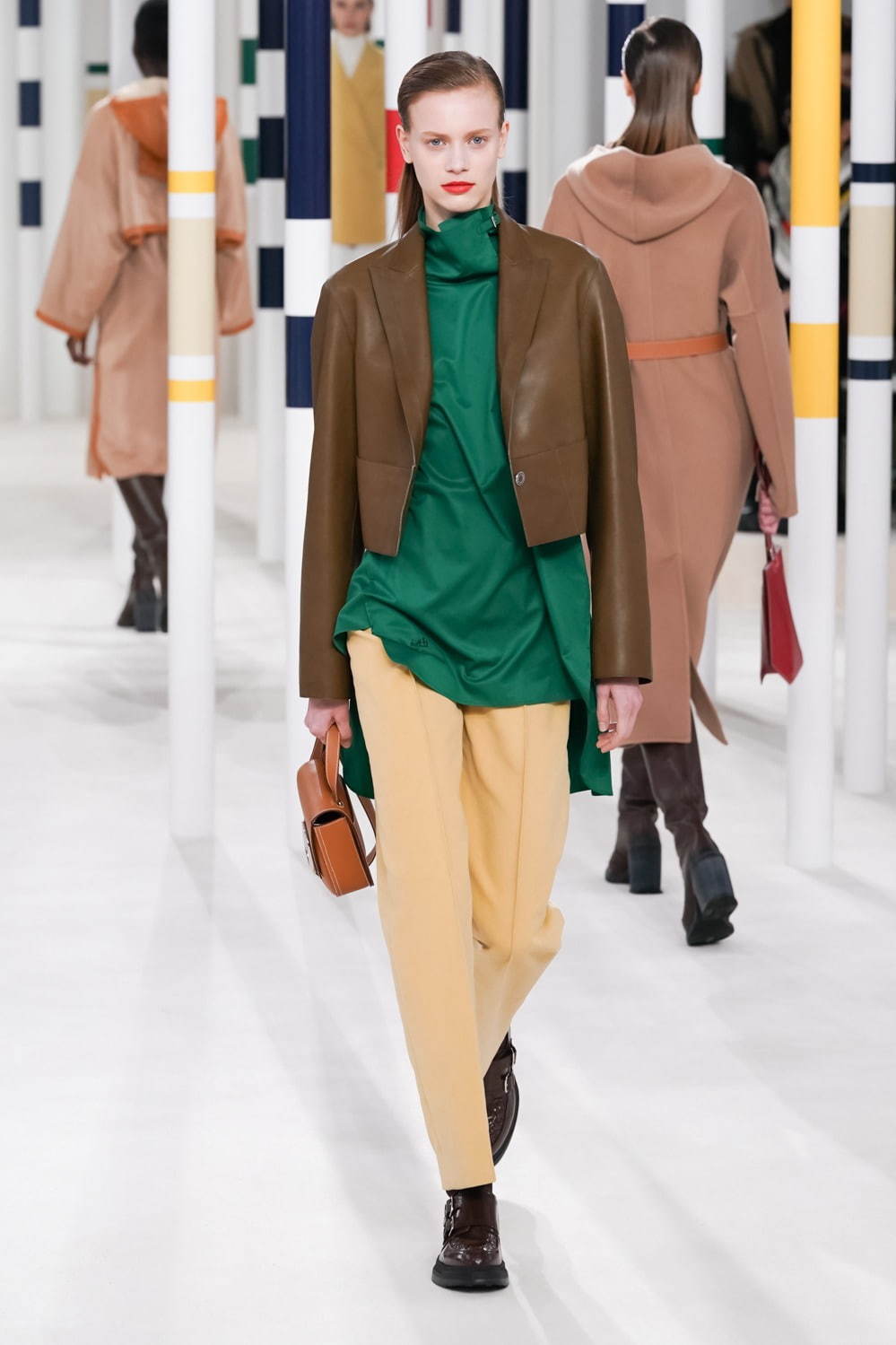 エルメス(HERMÈS) 2020-21年秋冬ウィメンズコレクション シルエット - 写真47