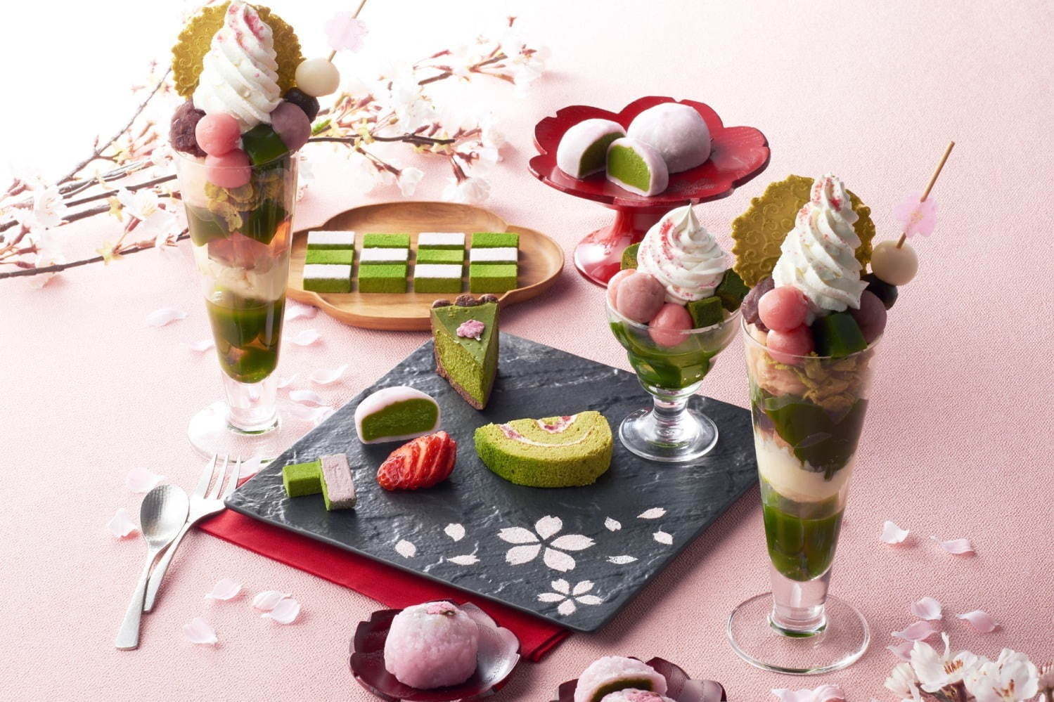さくら抹茶 スターバックス、桜をイメージした「さくら抹茶 with さくら
