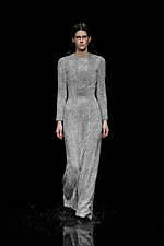 バレンシアガ 20年ウィンターコレクション - 漆黒の世界で、ドレスコードの意味を見つめなおす｜写真105