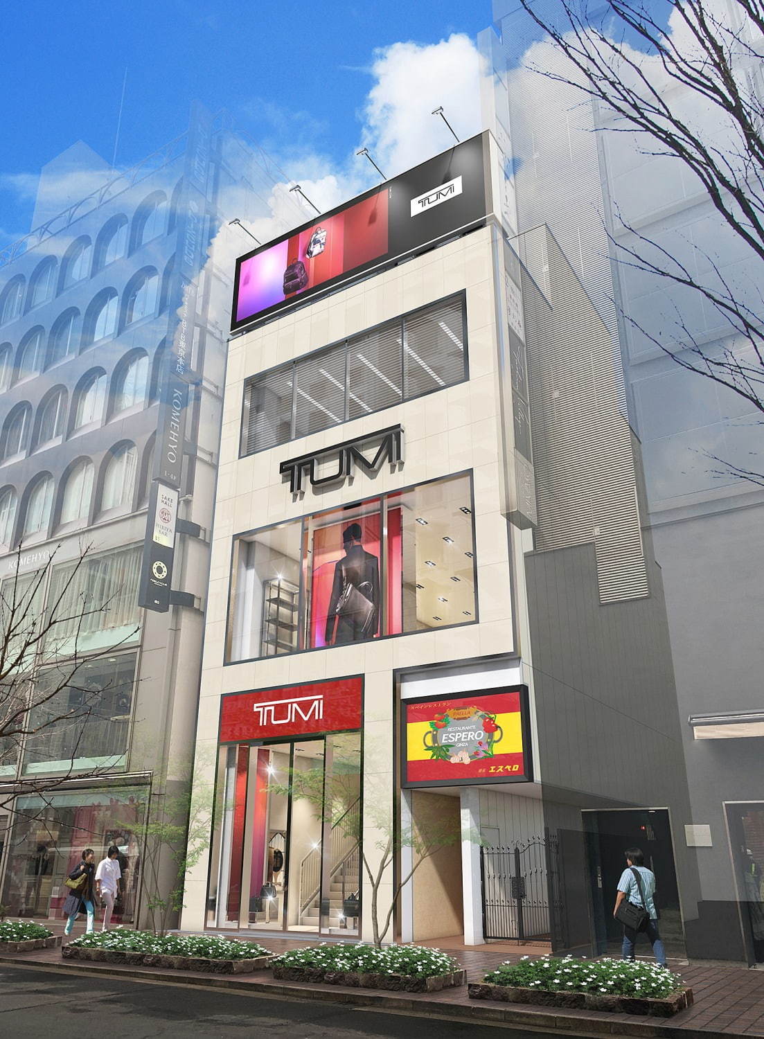 トゥミ(TUMI)の国内最大直営店が東京・銀座みゆき通り沿いにオープン｜写真1