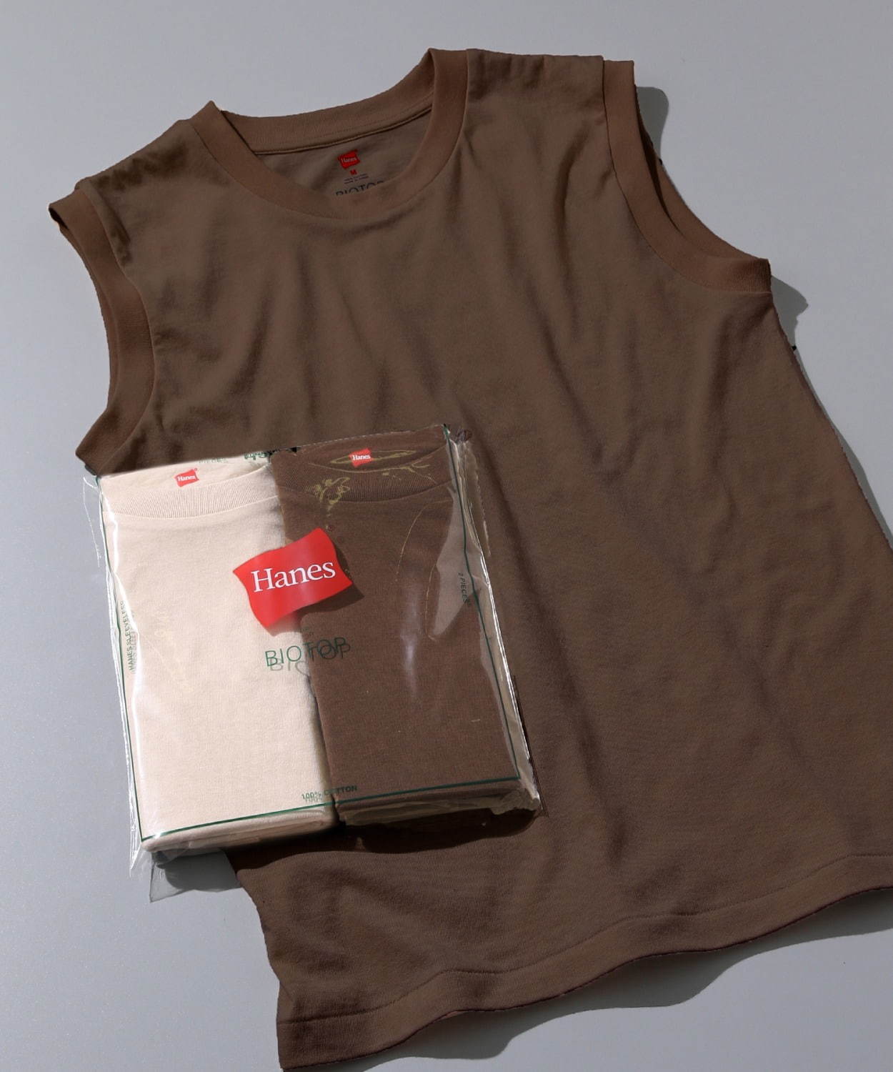ヘインズ×ビオトープのTシャツ、ユニセックスのモックネック＆ウィメンズTシャツ2型｜写真8