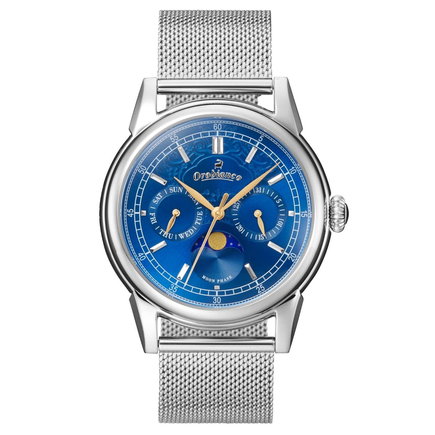 オロビアンコの腕時計「アズーリブルー」新作、夜空のような青色 ...