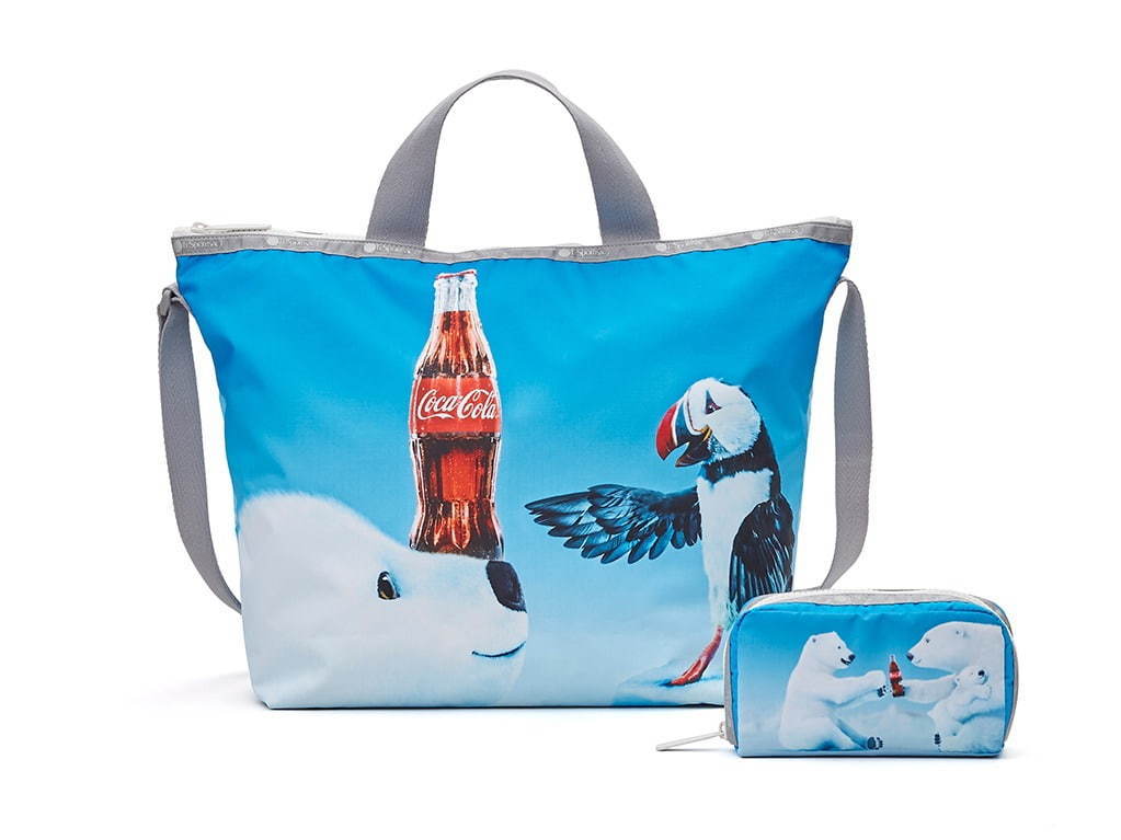 LeSportsac　レスポートサック　コカ・コーラ　コラボ　ショルダーバッグ