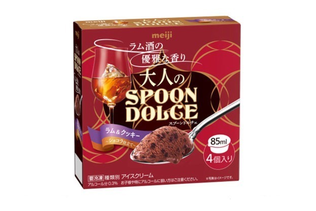 「明治 大人のSPOON DOLCE ラム&クッキー 〜ショコラ仕立て〜」