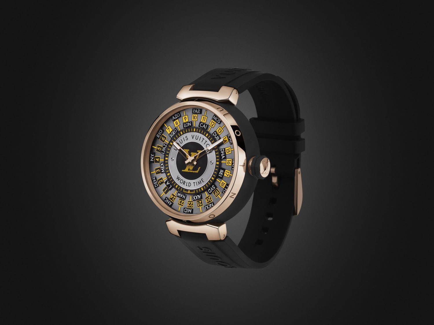 ルイ・ヴィトンの“旅に寄り添う腕時計”「タンブール」から新作、24カ国 