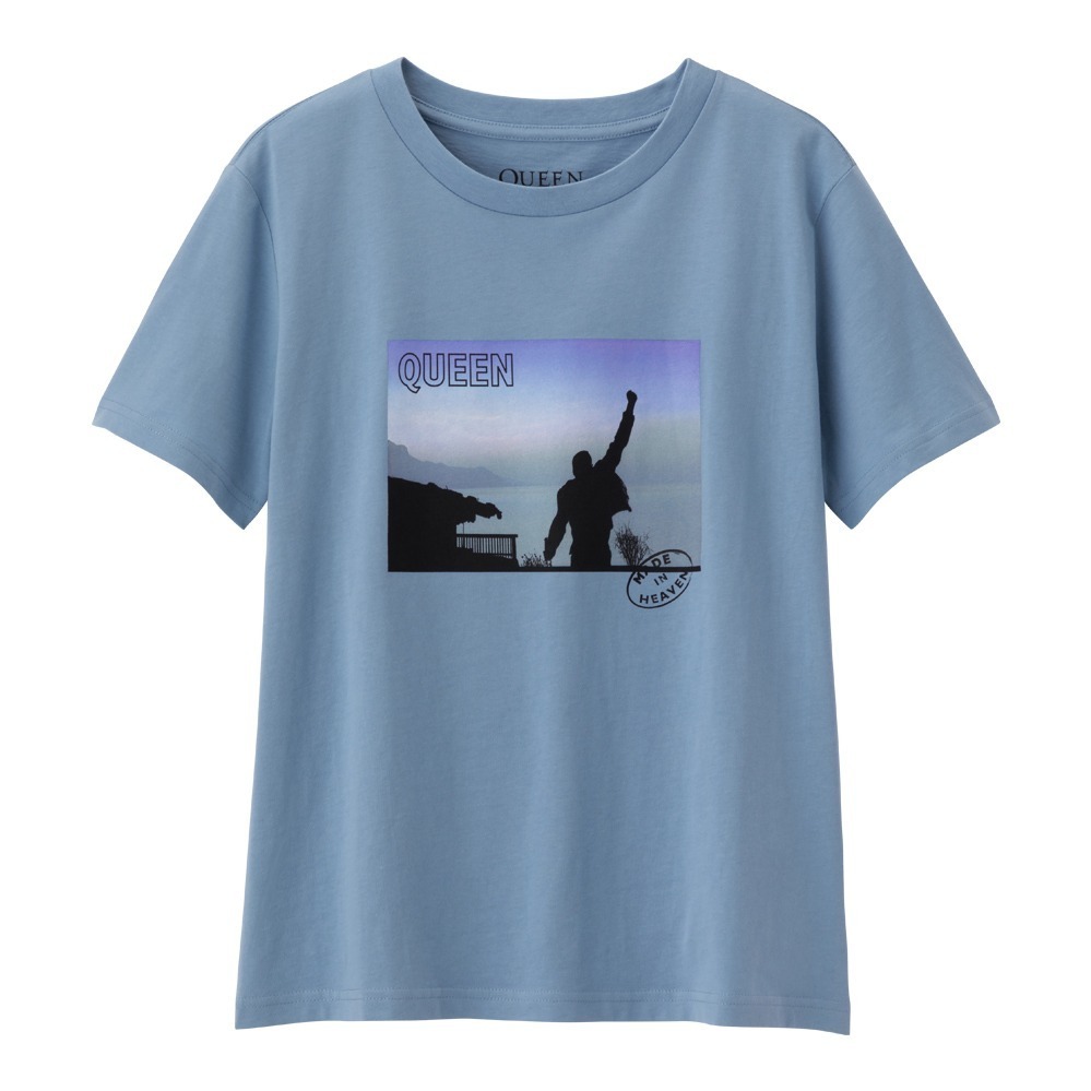 GU×クイーンのコラボTシャツ、「メイド・イン・へヴン」プリントや“レディオガ・ガ”ロゴTなど | 写真