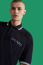 フレッドペリー×ビームス、カラフルな“4連ロゴ”のビッグポロ＆ボウリングシャツ｜写真8