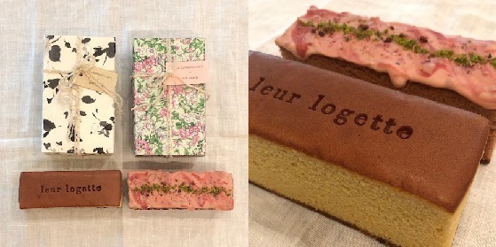 デ カルネロ カステコラボレーションカステラ
プレーン味 1,300円＋税、イチゴ味 1,900円＋税