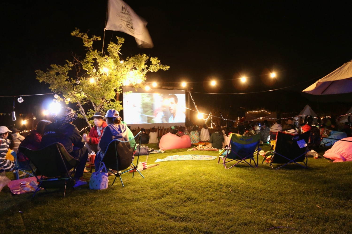 野外シネマキャンプフェス「MUJINTO cinema CAMP」和歌山の無人島で映画上映など｜写真16