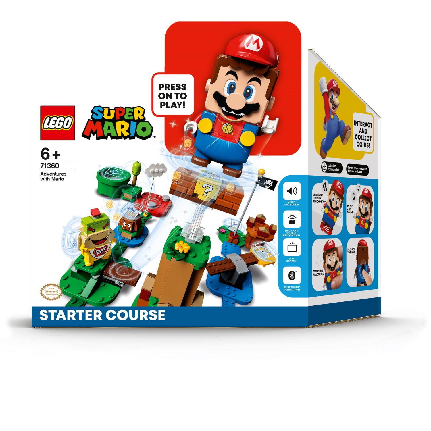 「レゴマリオ と ぼうけんのはじまり 〜 スターターセット」
TM & © 2020 Nintendo. ©2020 The LEGO Group.