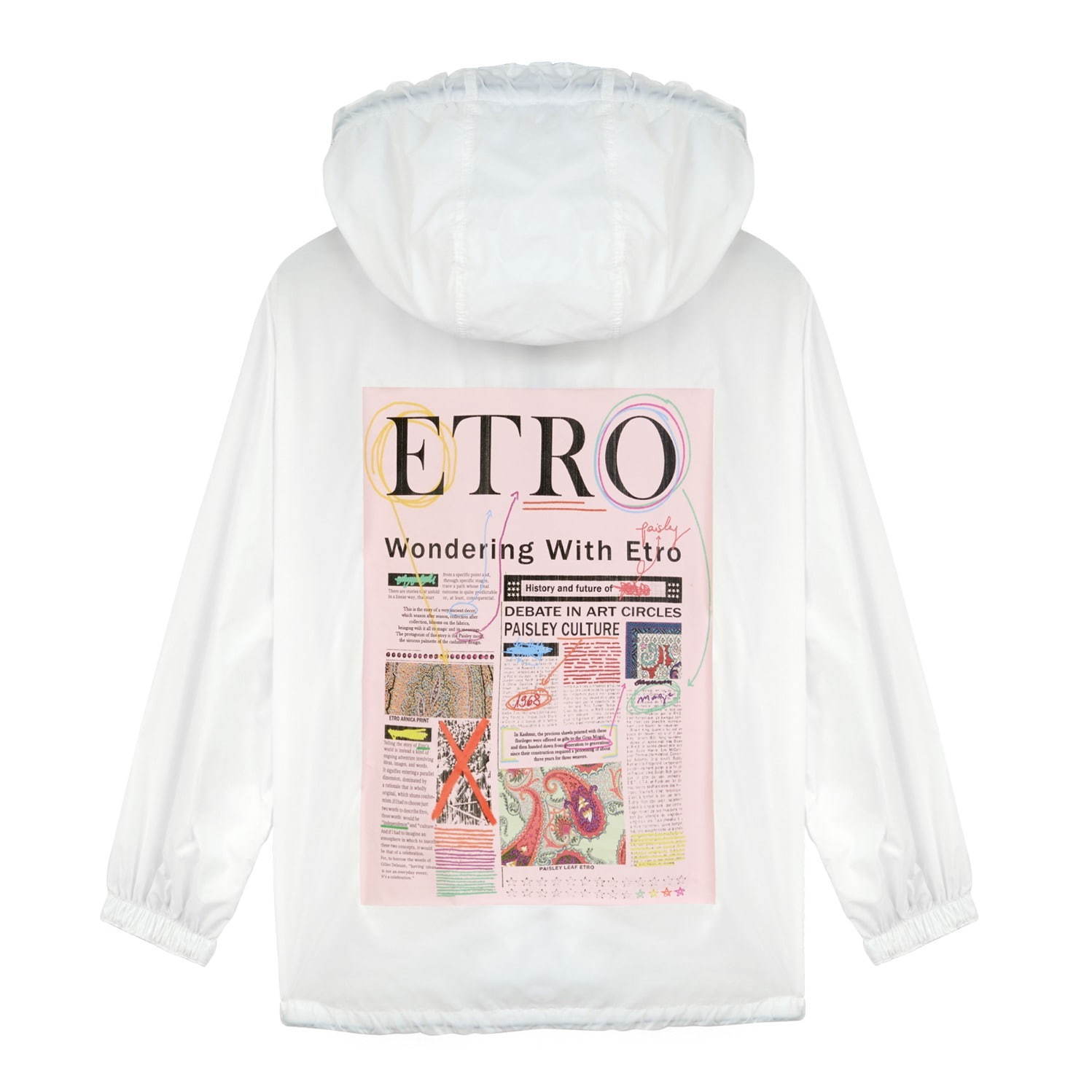 エトロ“タブロイド紙”着想のバッグやTシャツ、ブランドの歴史＆ペイズリーを記事風にデザイン｜写真11