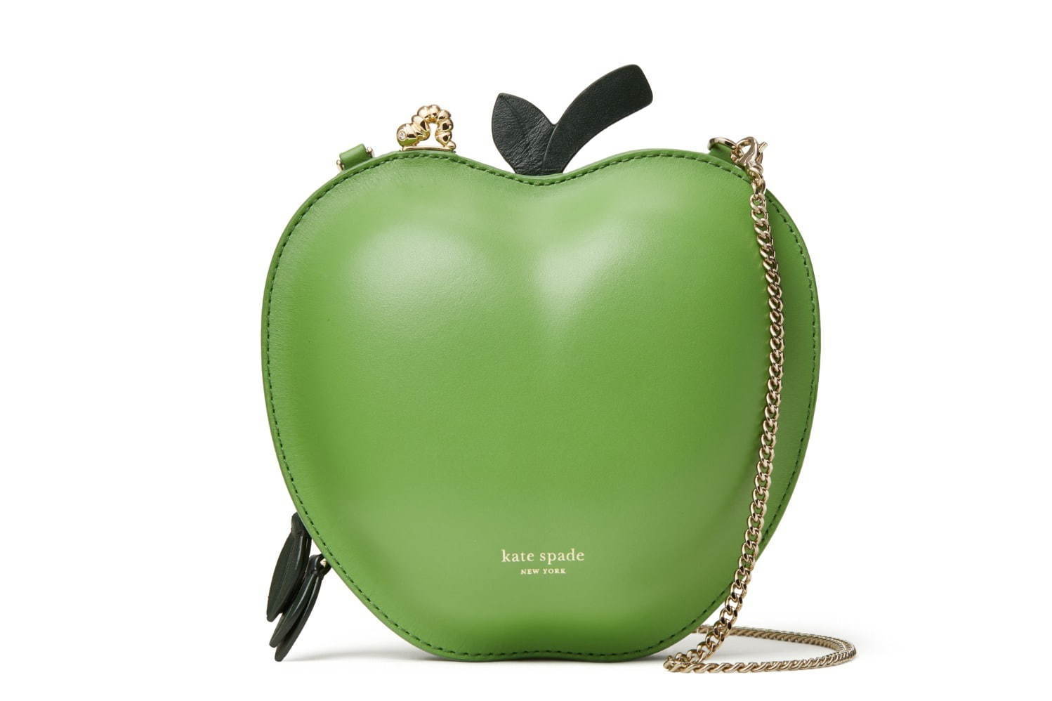 ケイト・スペード20年夏の新作バッグ、パイナップルやリンゴ型の“昆虫”つきレザーバッグなど ファッションプレス
