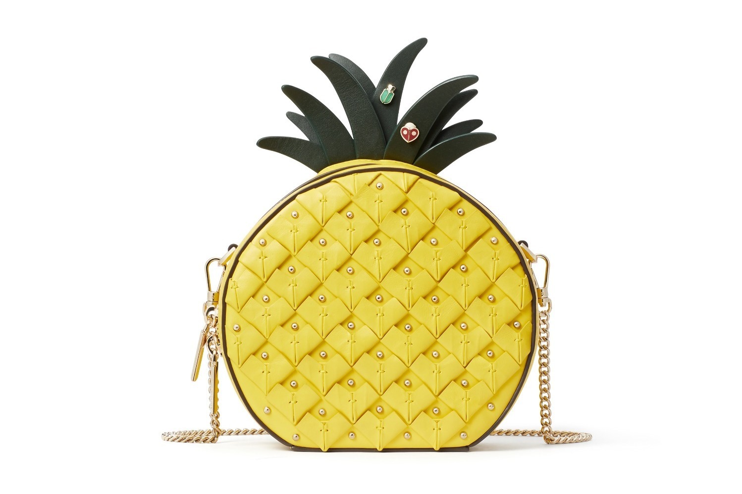 ケイト・スペード20年夏の新作バッグ、パイナップルやリンゴ型の“昆虫 
