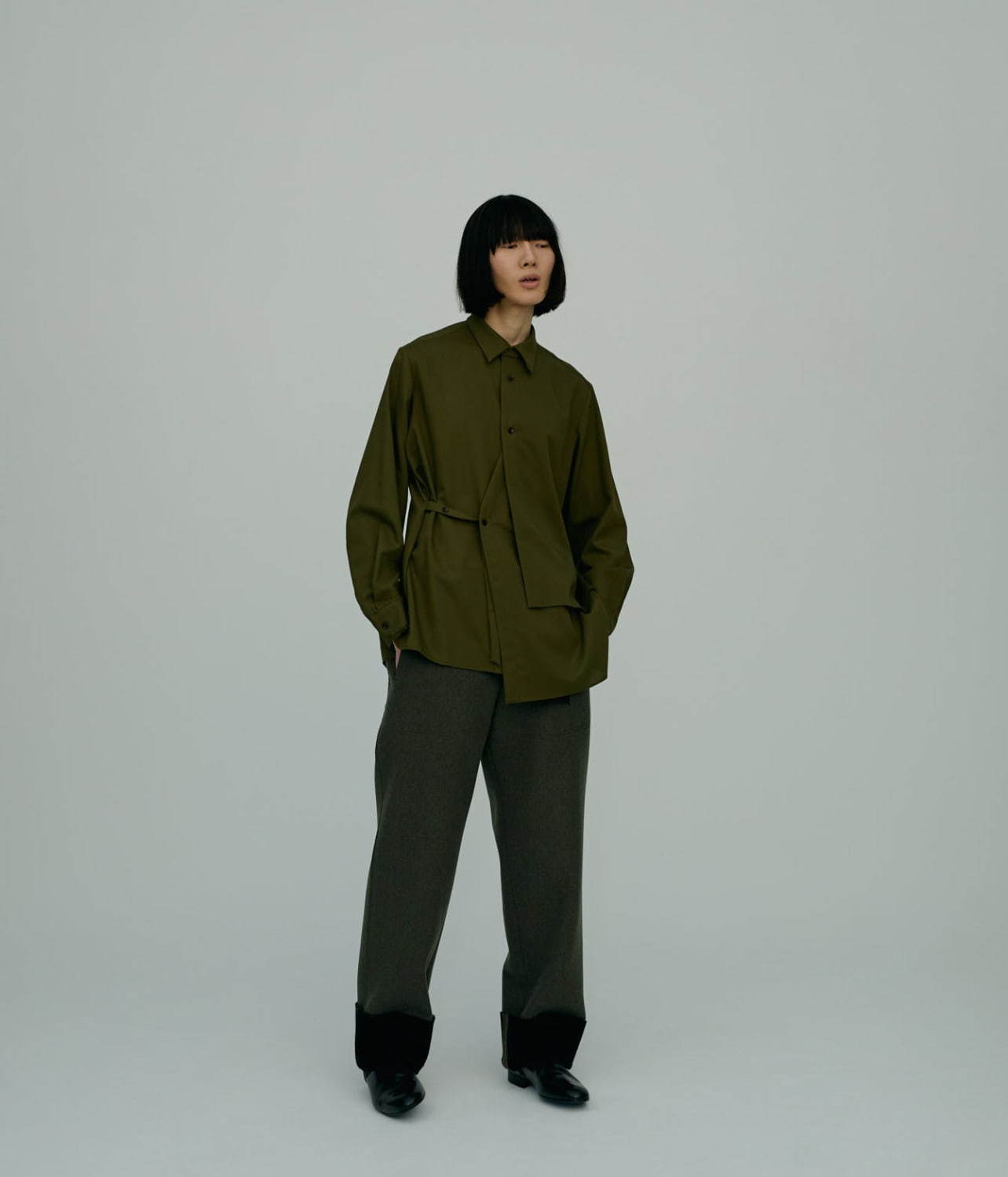 エトセンス 2020-21年秋冬コレクション - 身体を“包む”服、肌と布の間に生まれる空間｜写真4