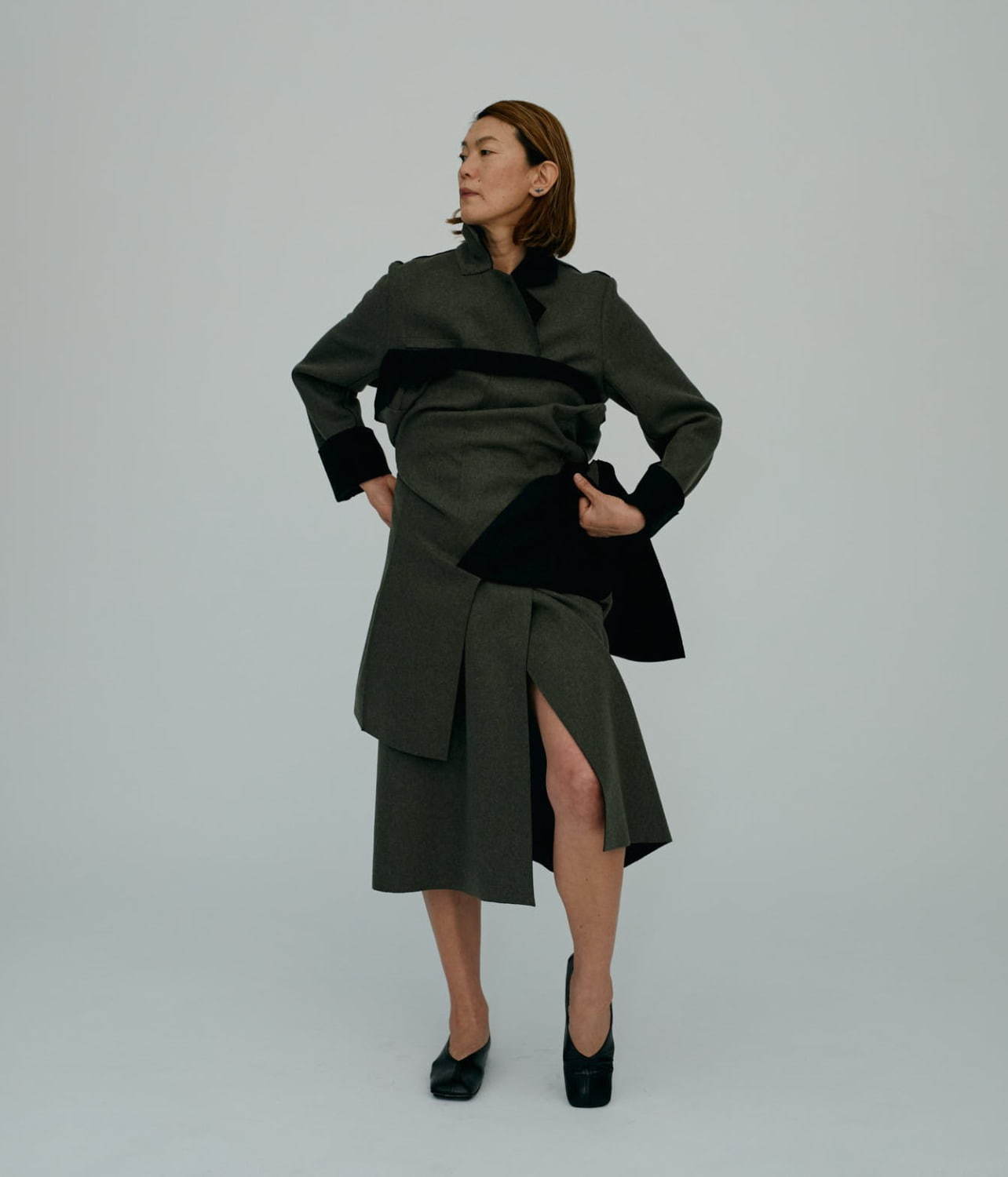 エトセンス 2020-21年秋冬｜ チェスターコート