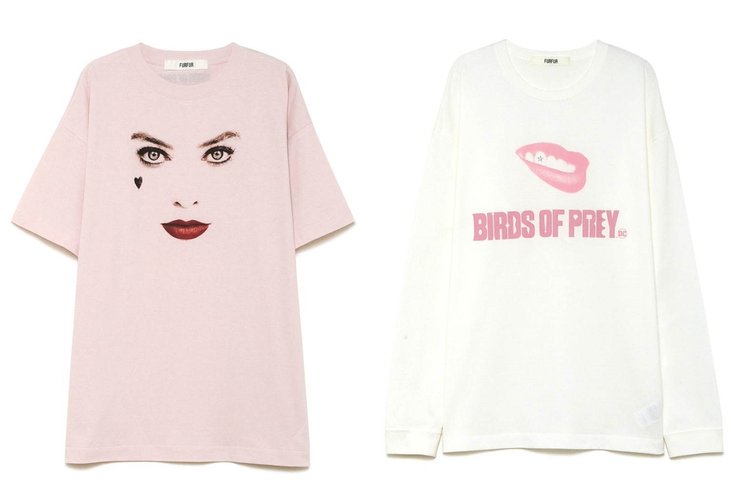 ファーファー「ハーレイ・クイン」モチーフの“悪カワ”T＆スウェット