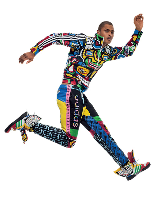 adidas アディダスJEREMY SCOTTジェレミースコットレースジャージ