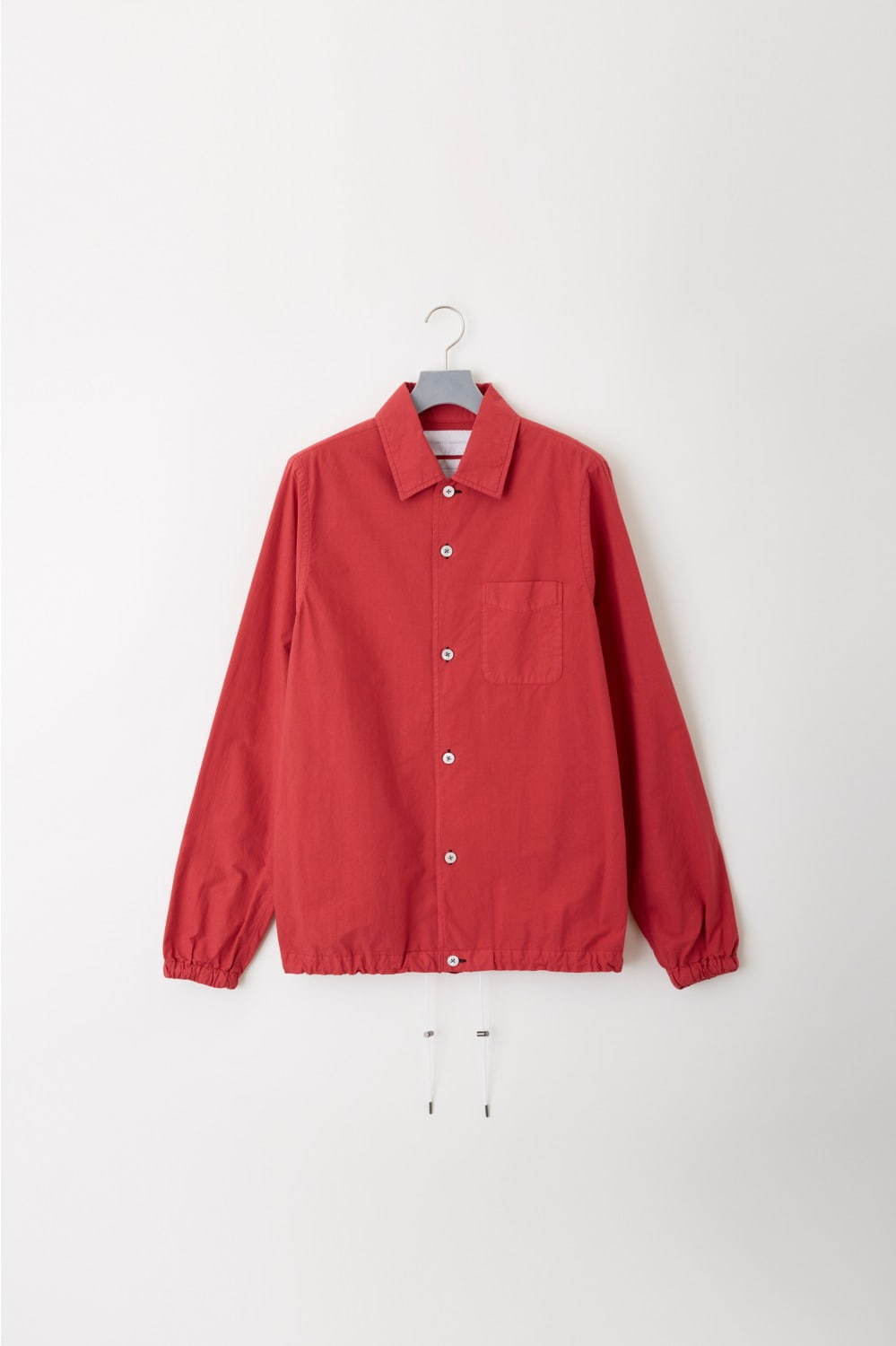 フミト ガンリュウのシャツ風コーチジャケット＆シルク混パンツ、10色展開のカラフルなセットアップ｜写真15