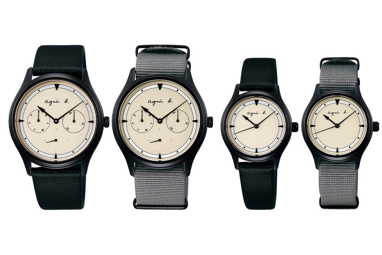アニエスベーの旅をイメージした2WAYのペア腕時計、限定モデルも発売 