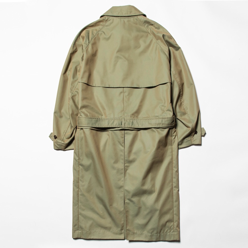 ミーンズワイルの玉虫色“3WAY”トレンチコート、ジャケット＆ラップスカートとしても着用可｜写真2