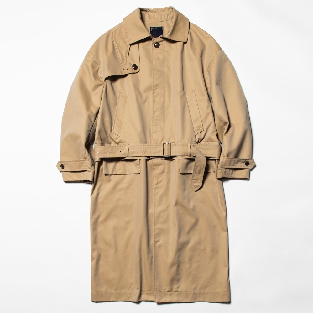 ミーンズワイルの玉虫色“3WAY”トレンチコート、ジャケット＆ラップスカートとしても着用可｜写真9