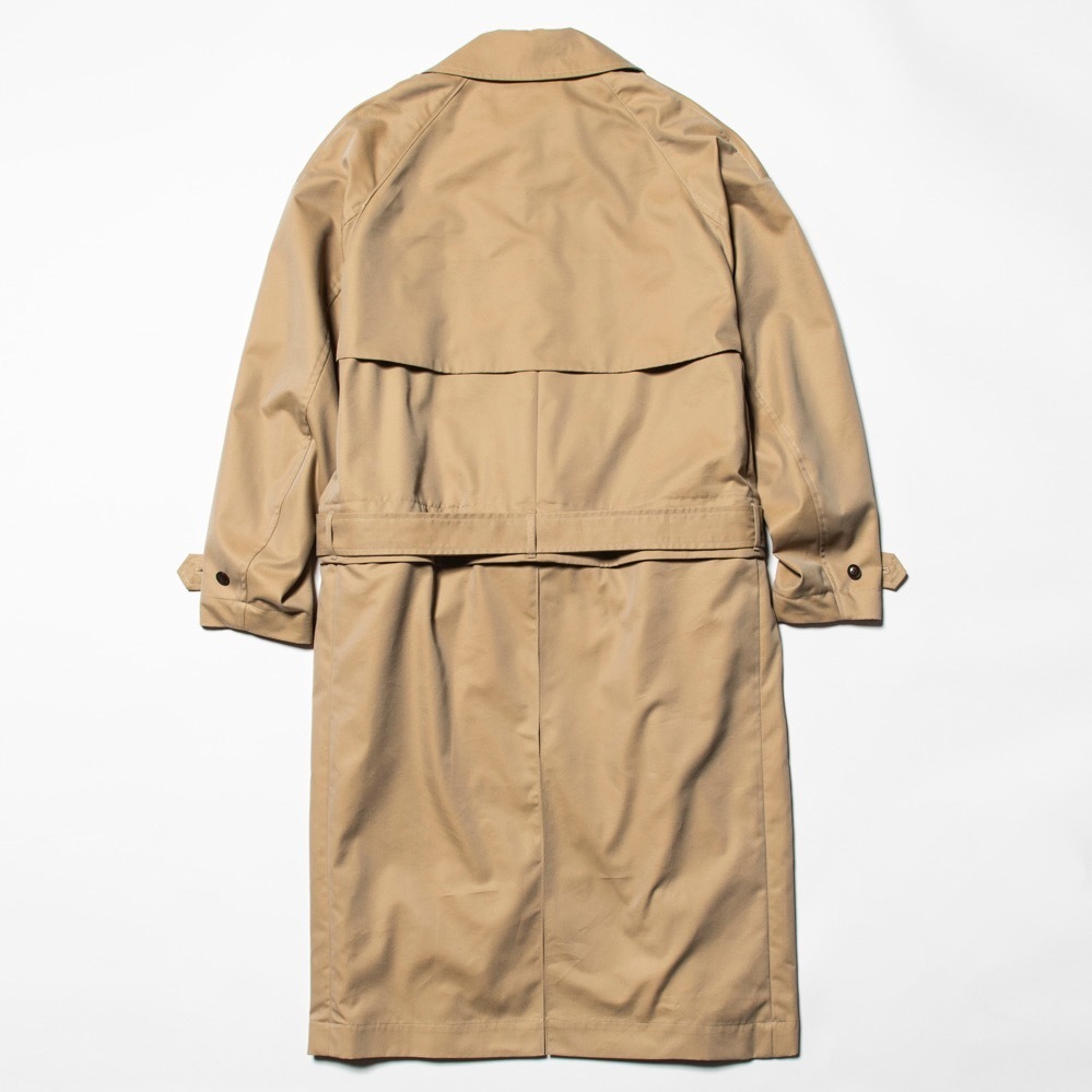 ミーンズワイルの玉虫色“3WAY”トレンチコート、ジャケット＆ラップスカートとしても着用可｜写真10