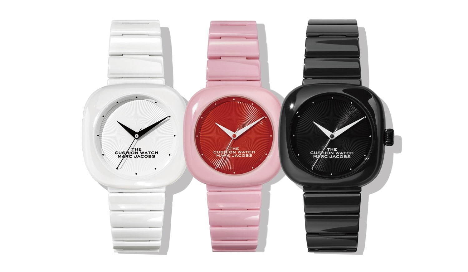 マーク ジェイコブスの新作時計、真っ赤なアップル型ペンダントウォッチやピンクの“ドーナツ”腕時計 ファッションプレス