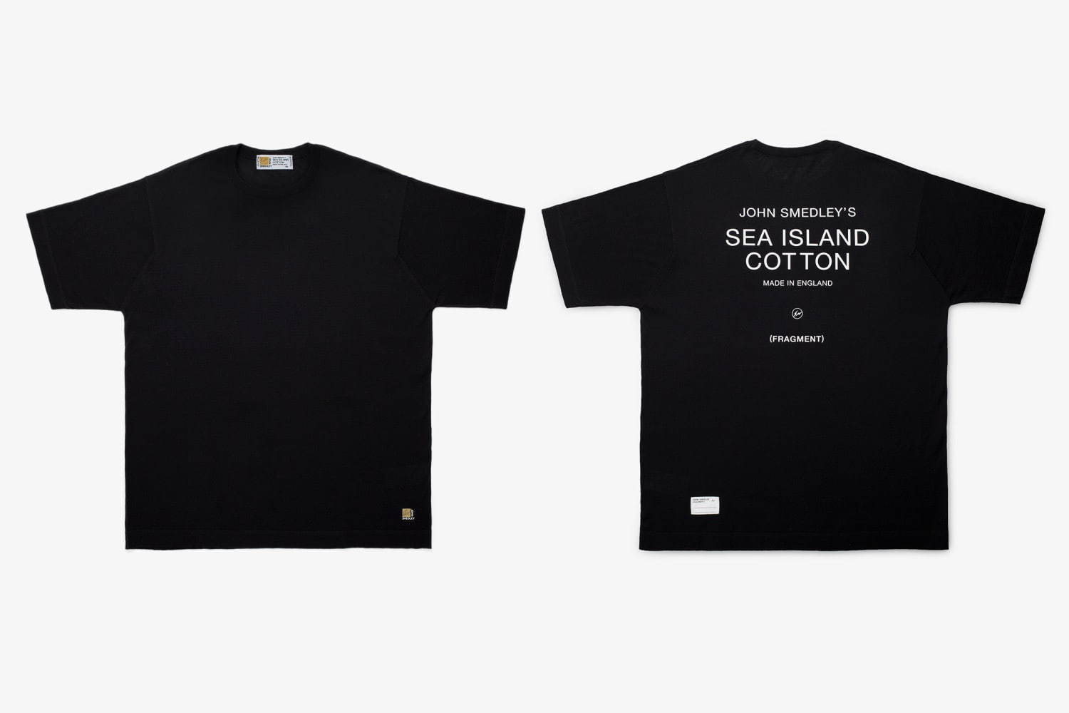 fragment design john smedley パックニットTシャツ