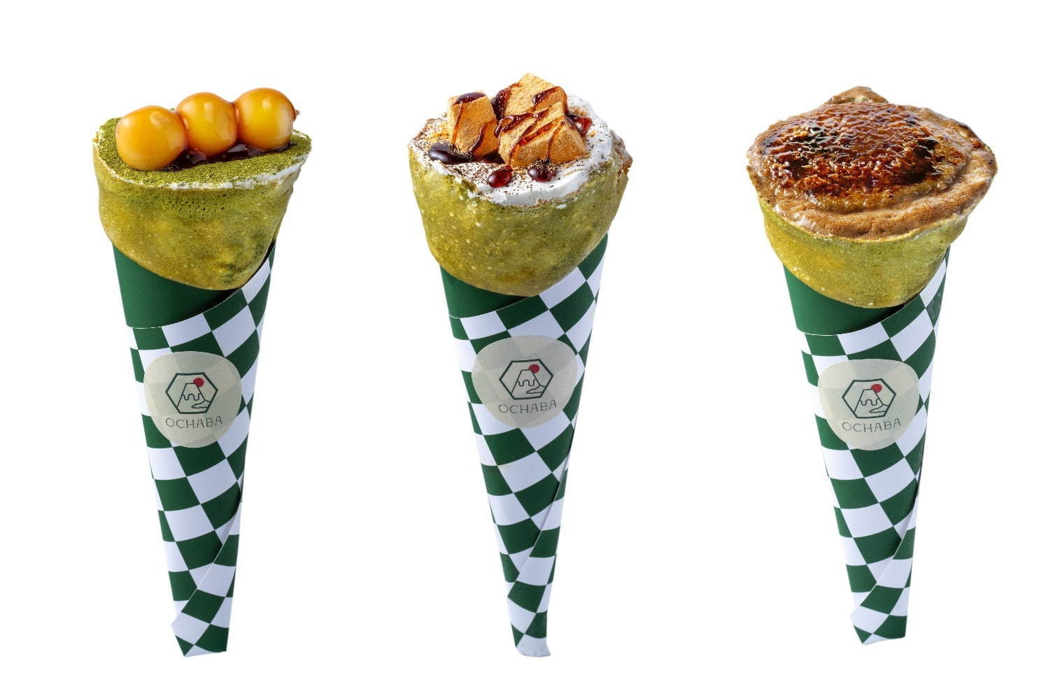 日本茶｜OCHABA(オチャバ)の日本茶クレープが新宿ルミネエストに、みたらし団子やわらび餅のせ和スイーツ